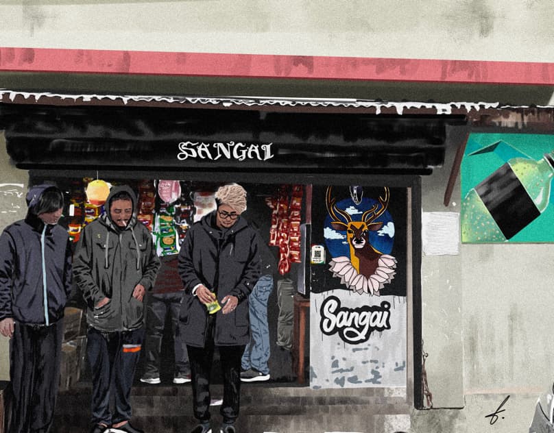 Realistic background illustration