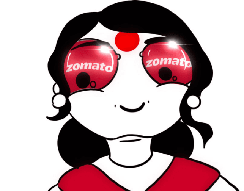 Zomato ad (animation)